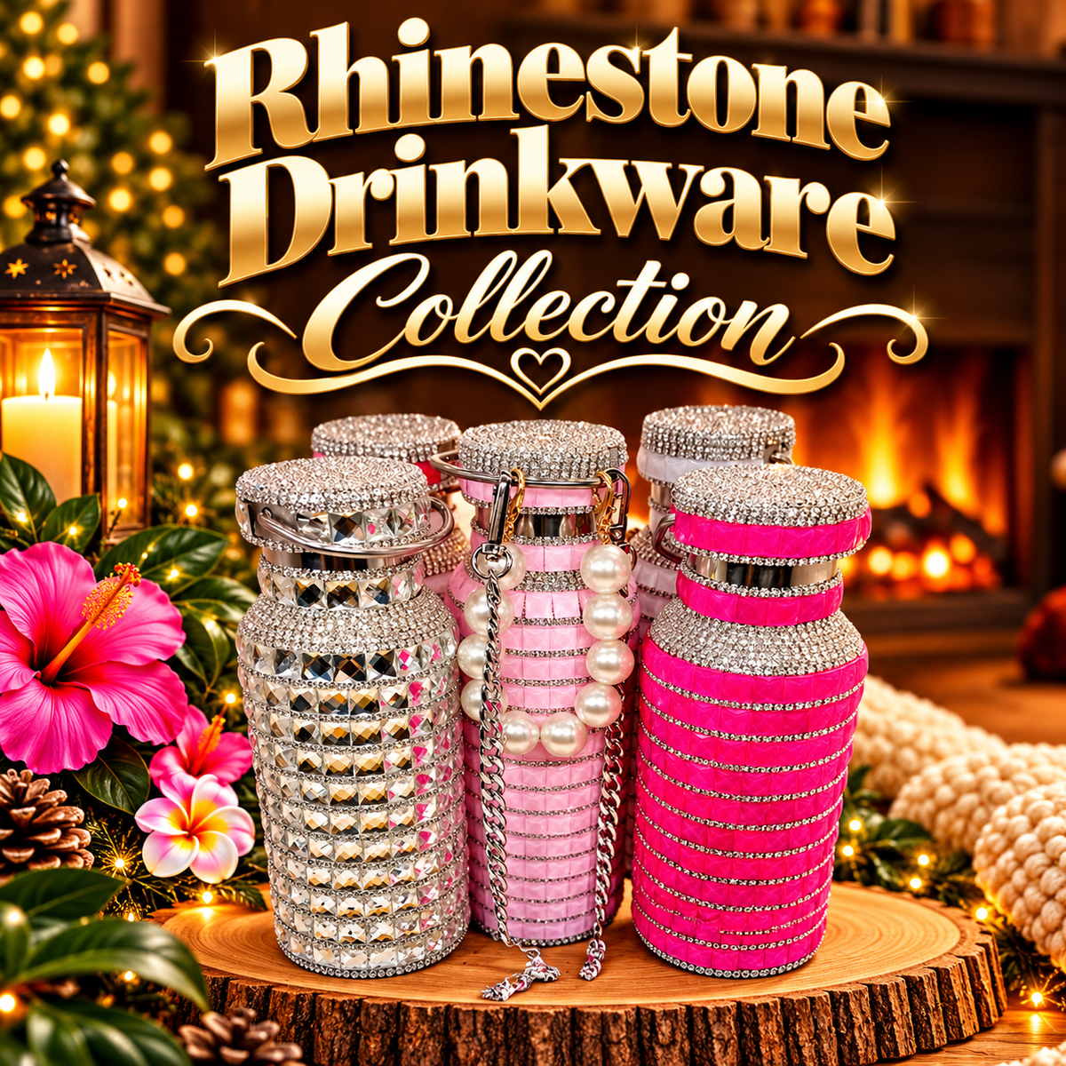 K - RHINESTONE Drinkware Collection