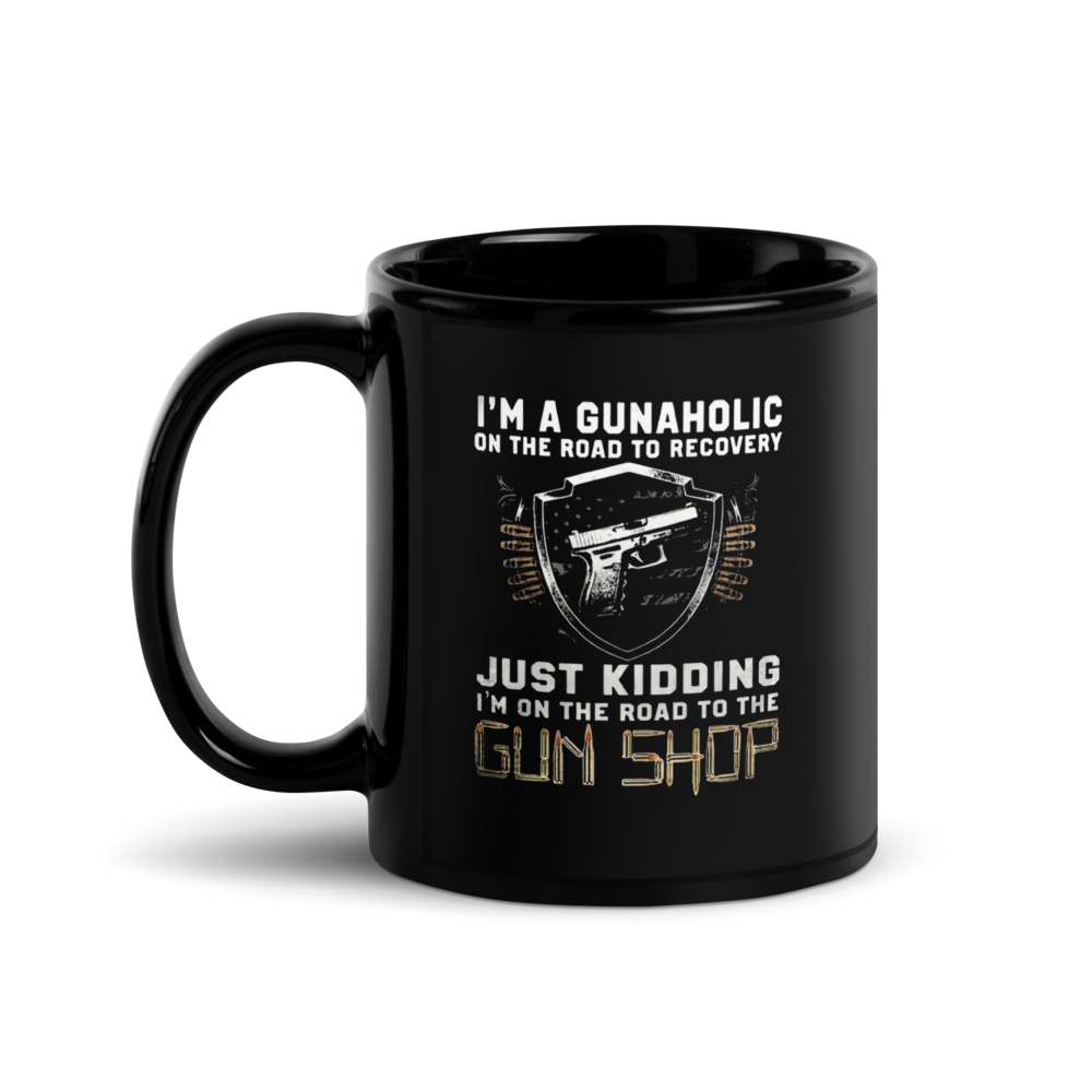 🔥 “Gunaholic” Humor Mug