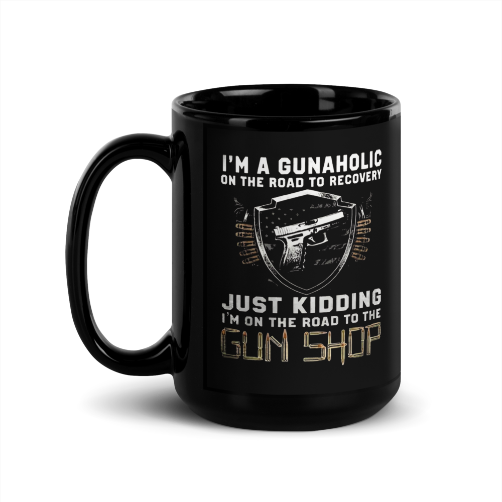 🔥 “Gunaholic” Humor Mug