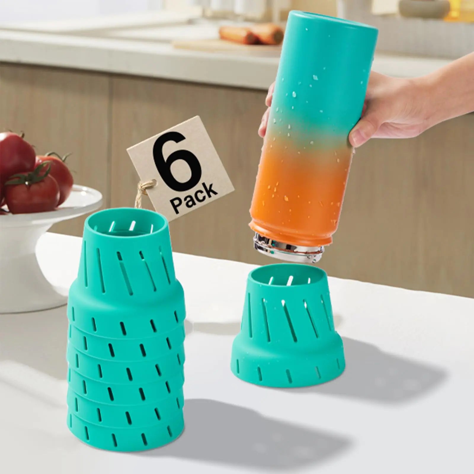 ✨Product add-ons - EcoDry Silicone Bottle Rack - Quick Drying, Fits All Bottles