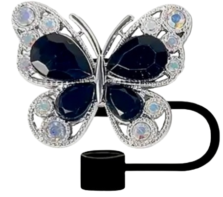 Product add-ons – butterfly toppers for straws ￼
