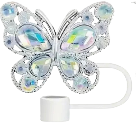 Product add-ons – butterfly toppers for straws ￼