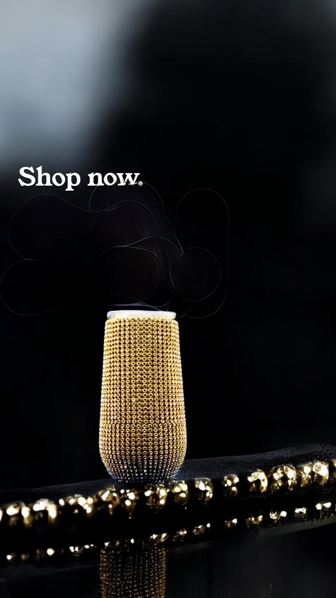 ✨Rhinestone Drinkware - Wine Cup w/ Straw - 6 oz