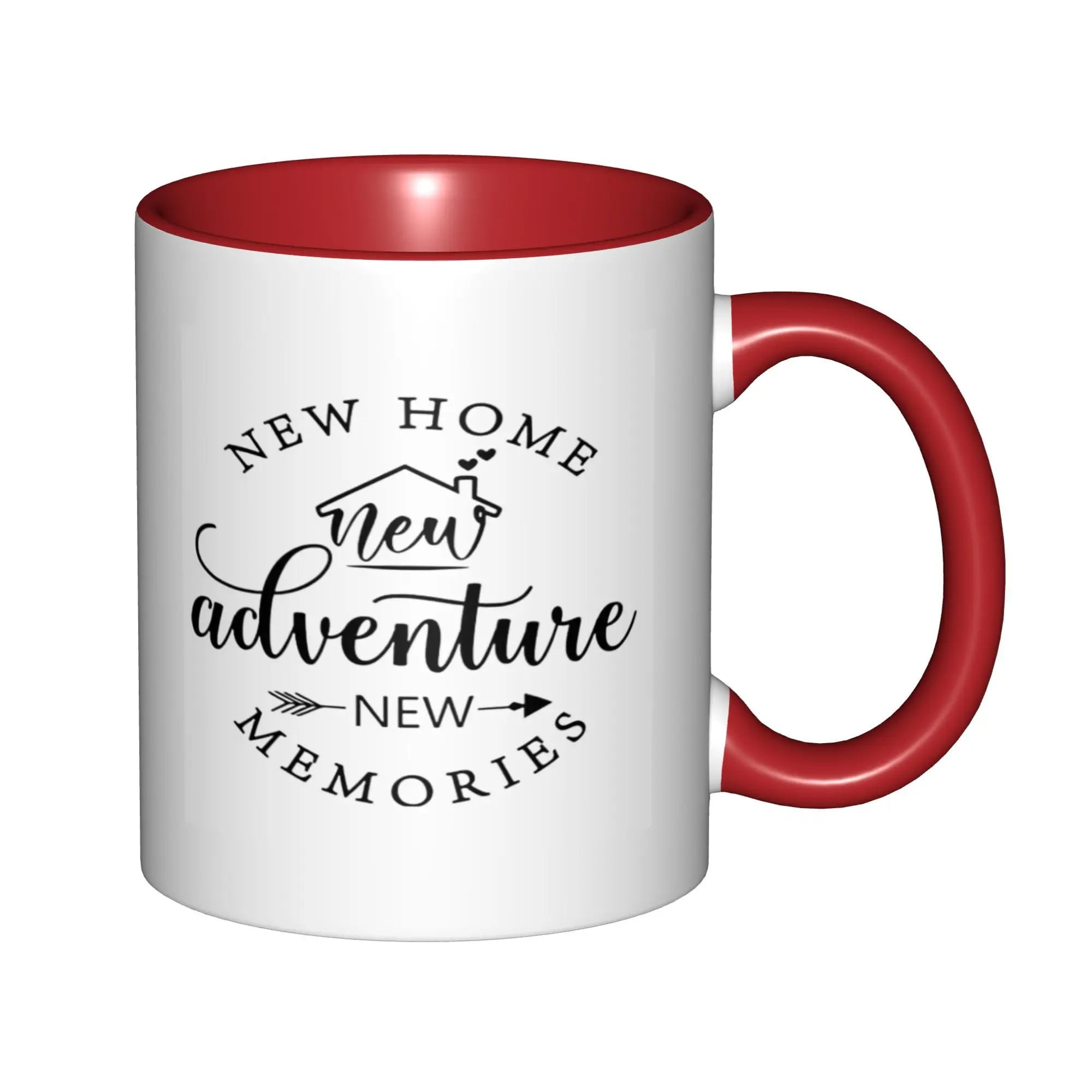 ✨Seasonal or Uplifting Sips - "New Home Adventure" Couple Mugs – 11oz