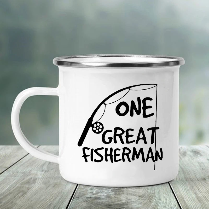 ✨Seasonal or Uplifting Sips - Great Fisherman & Best Catch Couple Mugs