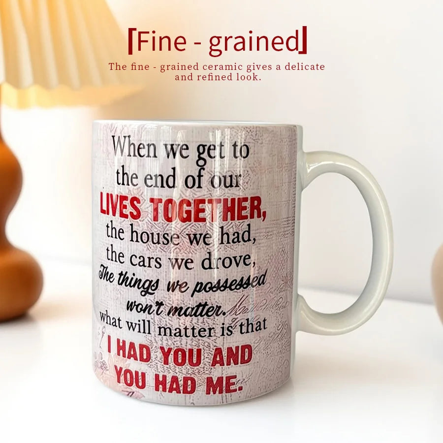 ✨Seasonal or Uplifting Sips - You And Me We Got together the only thing matters...you had me and I had you