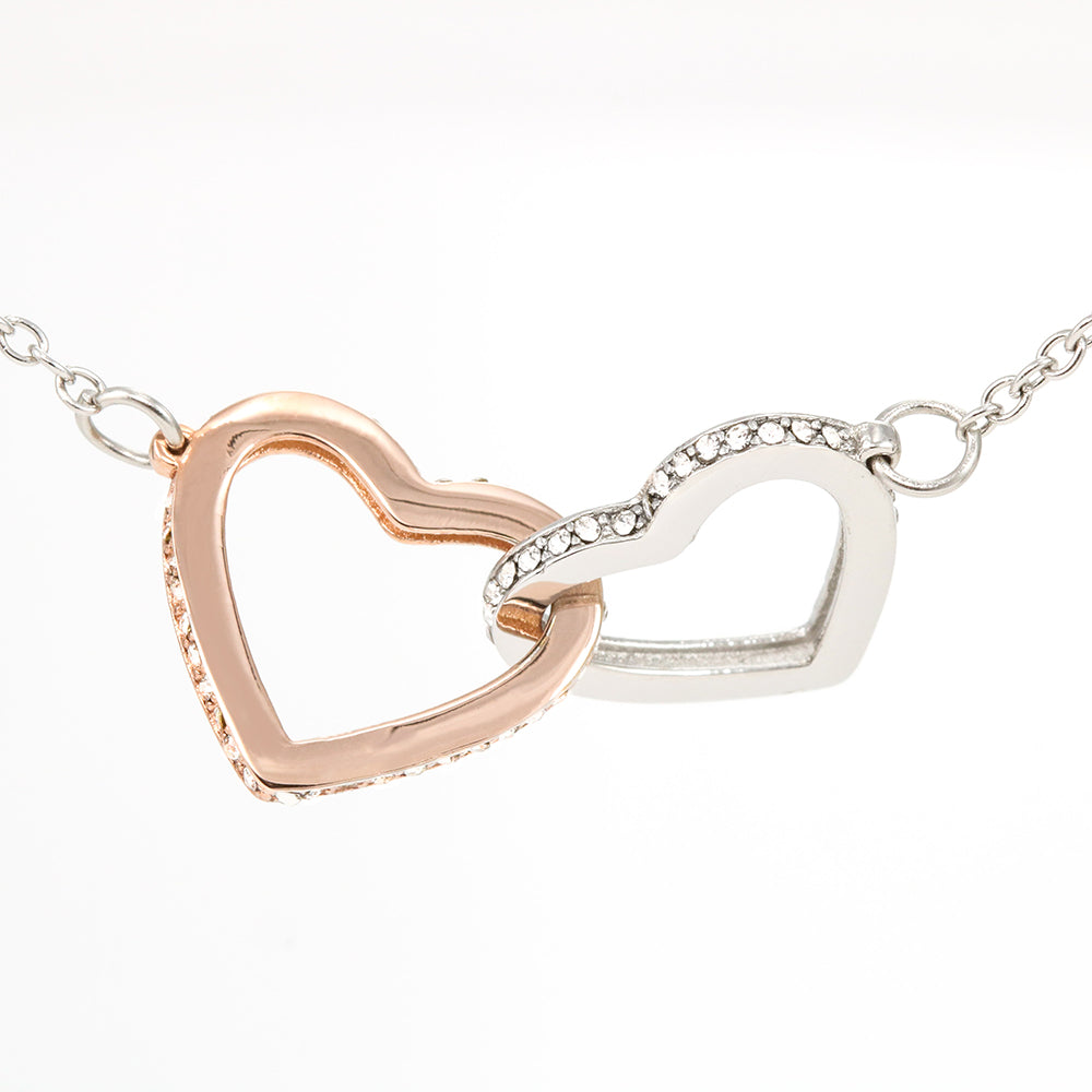 Interlocking hearts necklace - NoMC (VARIOUS RELATIONSHIPS and ANY OCCASION)