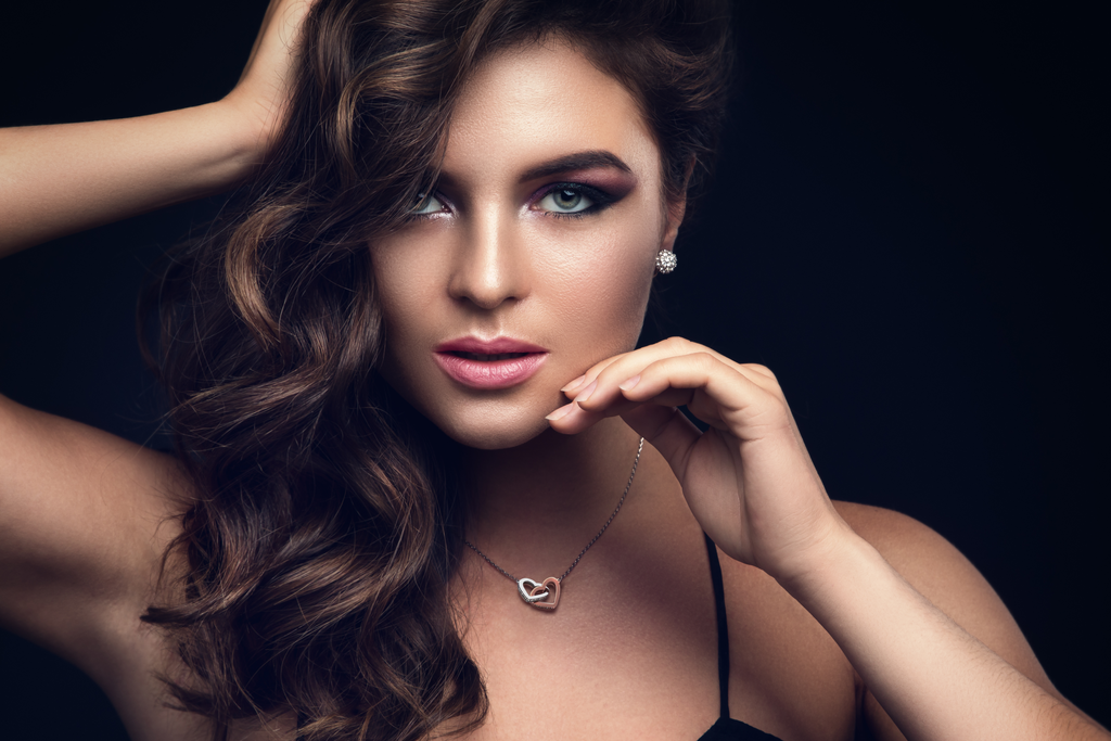 Interlocking hearts necklace - NoMC (VARIOUS RELATIONSHIPS and ANY OCCASION)