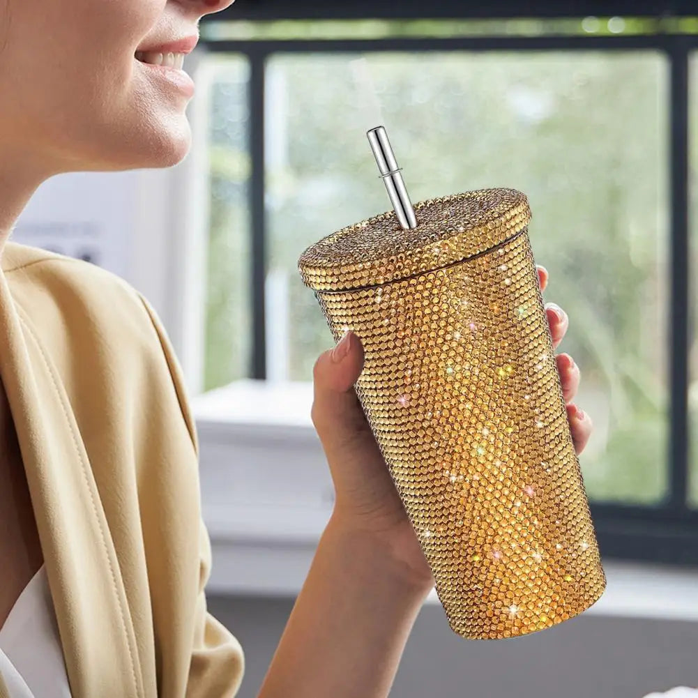✨Rhinestone Drinkware - Sparkling Glitter Tumbler – 17oz or 25oz