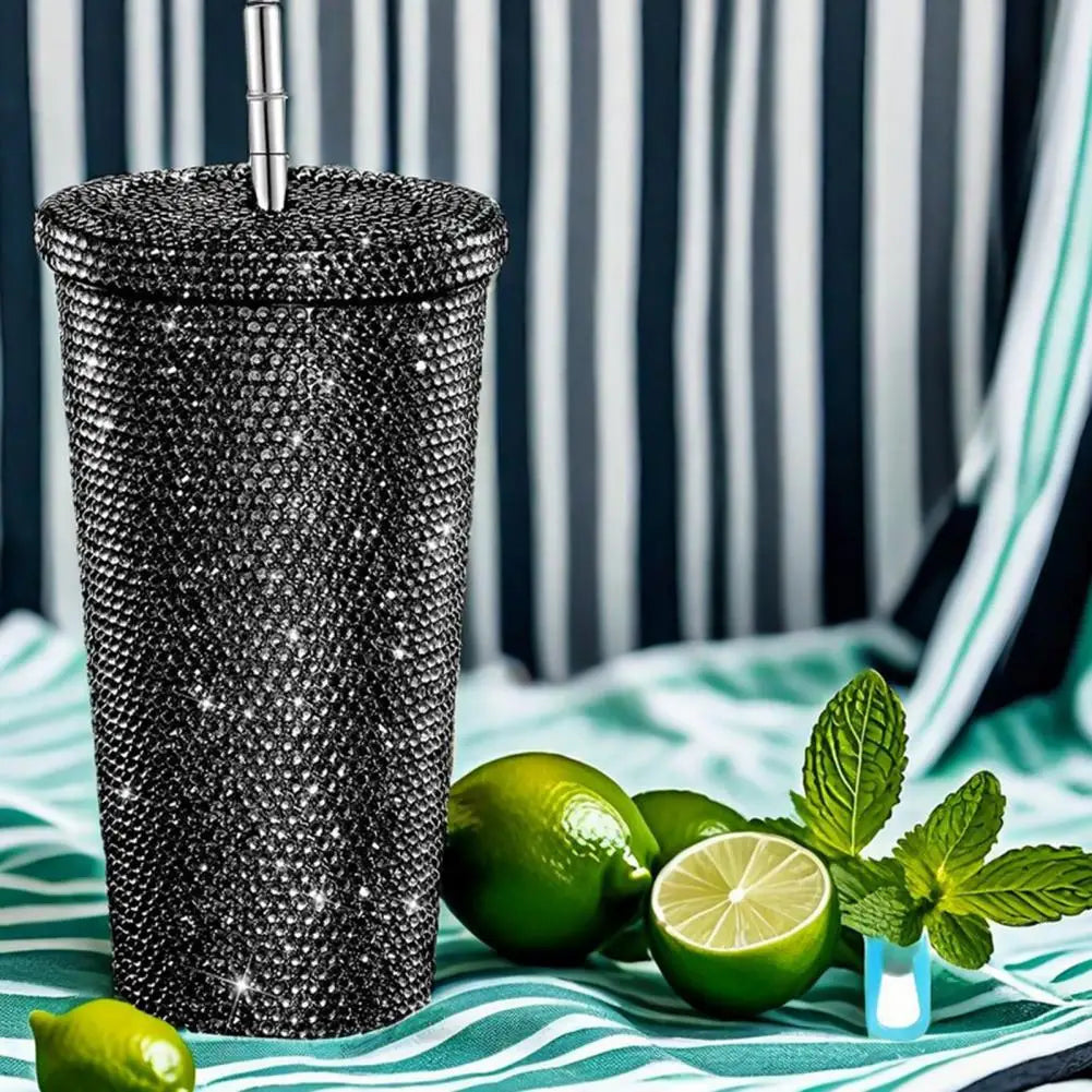✨Rhinestone Drinkware - Sparkling Glitter Tumbler – 17oz or 25oz