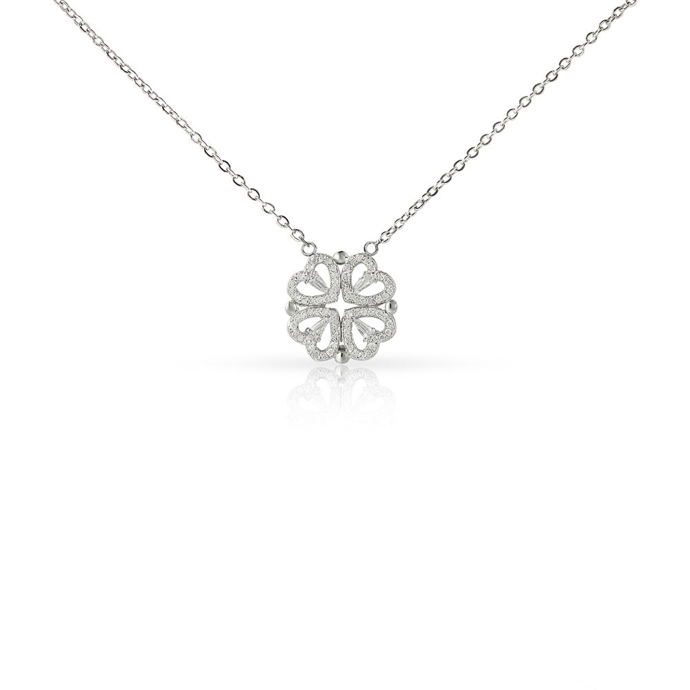 Magnetic Hearts necklace (Any type of relationship - THANKSGIVING)