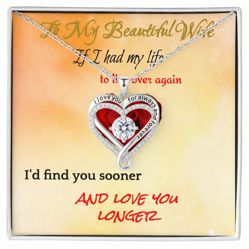Love You Always necklace - WIFE (ANY OCCASION)
