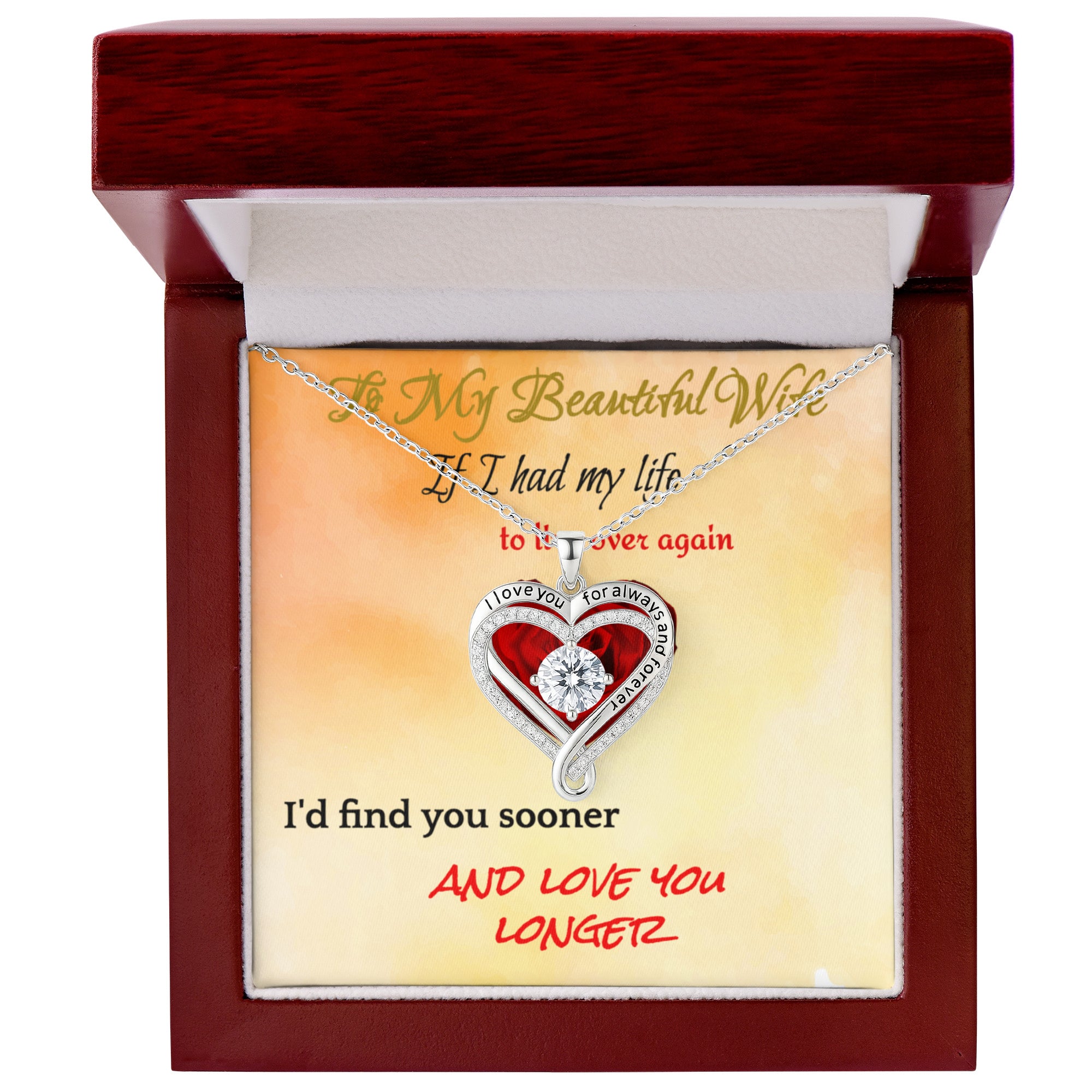 Love You Always necklace - WIFE (ANY OCCASION)