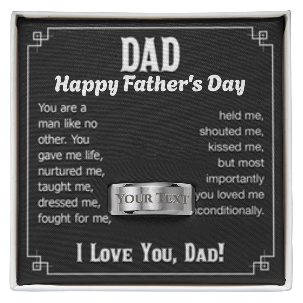 HFD - Engraved Men's Ring (S or D)