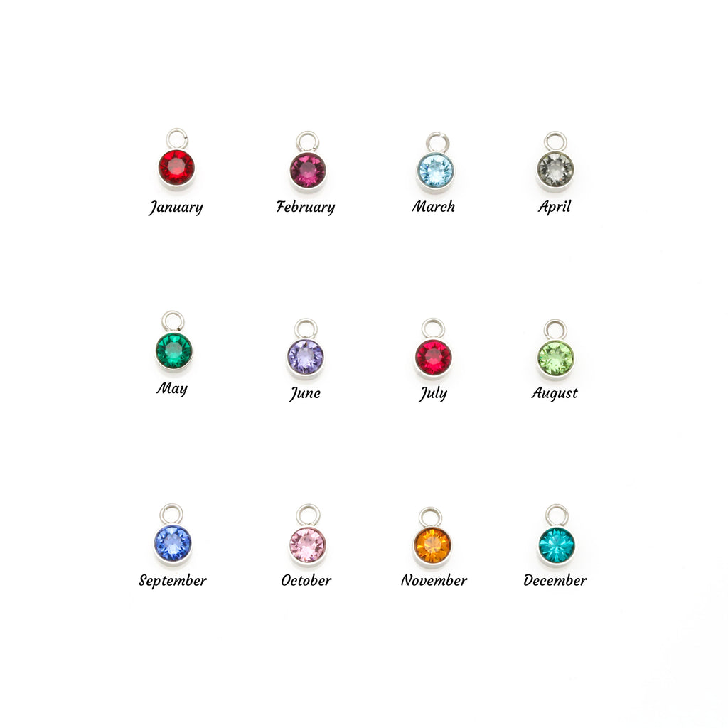 Birthstone Name Necklace – Personalized Jewelry Gift NoMC (ANY RELATIONSHIPS & ANY OCCASION)