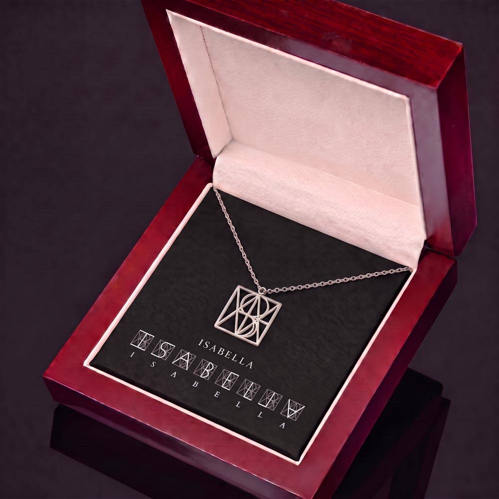 Custom Monogram necklace