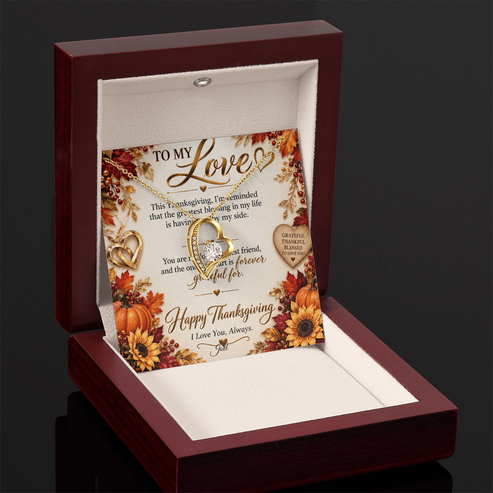 Forever Love necklace (Thanksgiving)