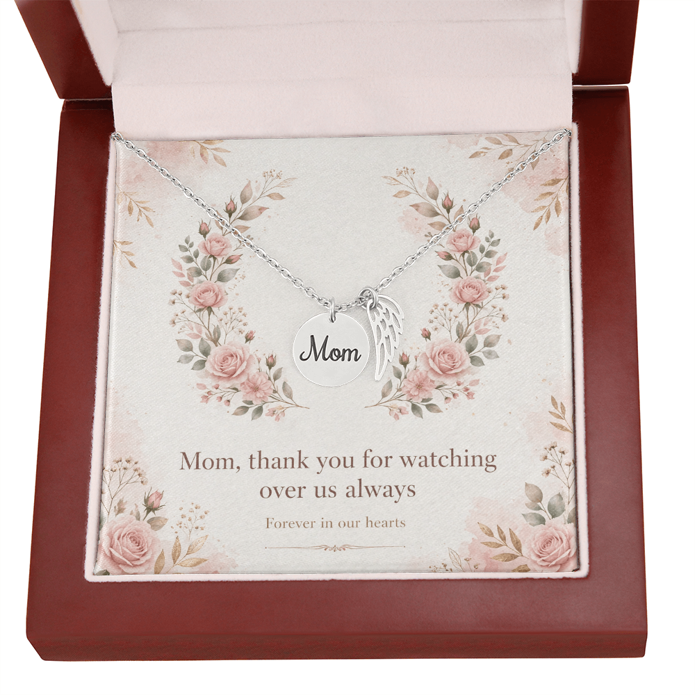 Memorial Necklace – Mom (For FEMALE)