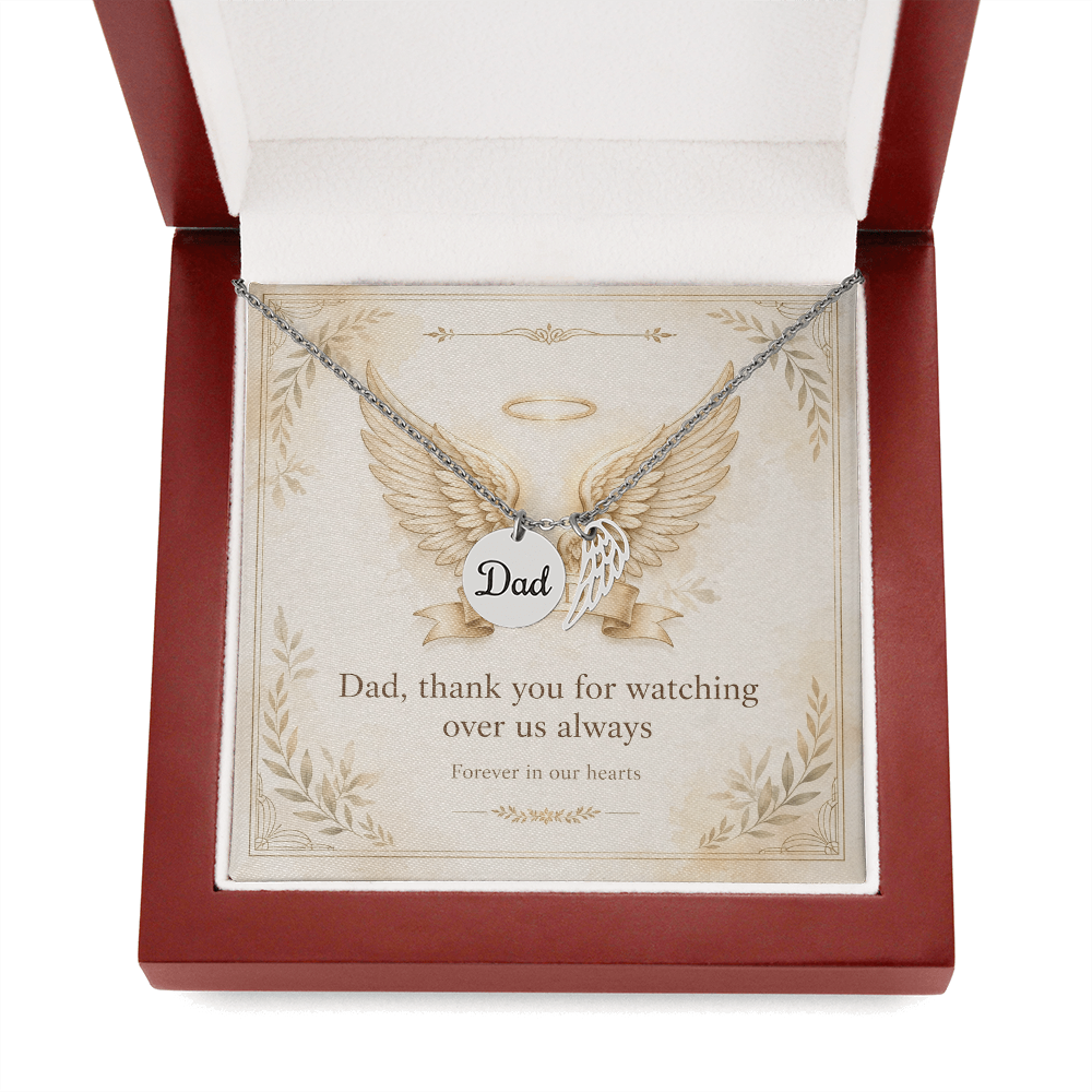 Memorial Necklace – Dad  (For FEMALE)