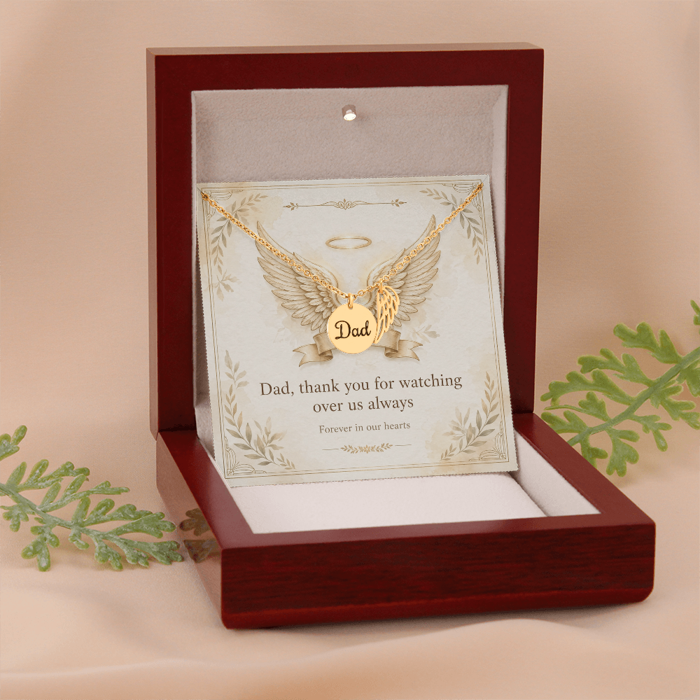 Memorial Necklace – Dad  (For FEMALE)