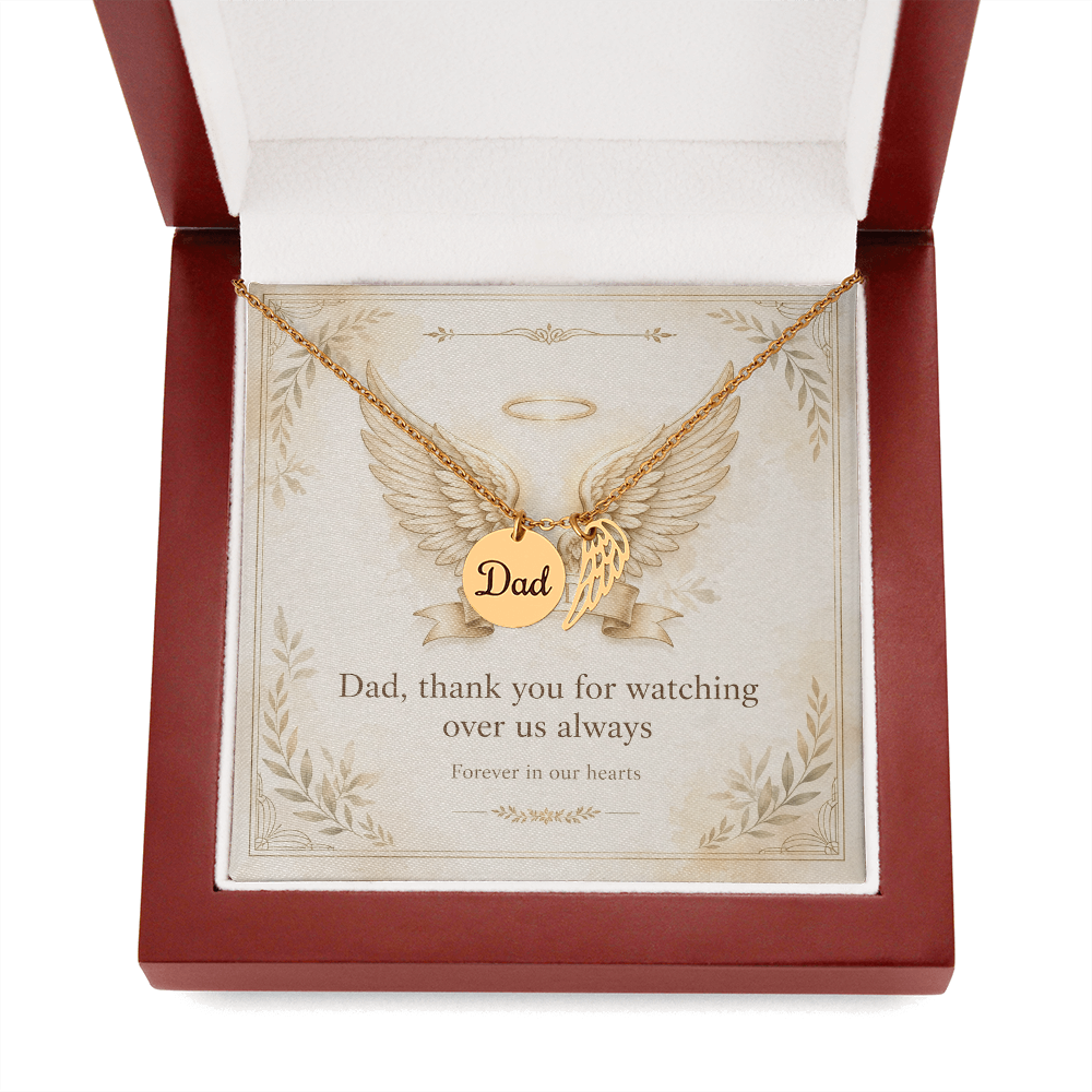 Memorial Necklace – Dad  (For FEMALE)
