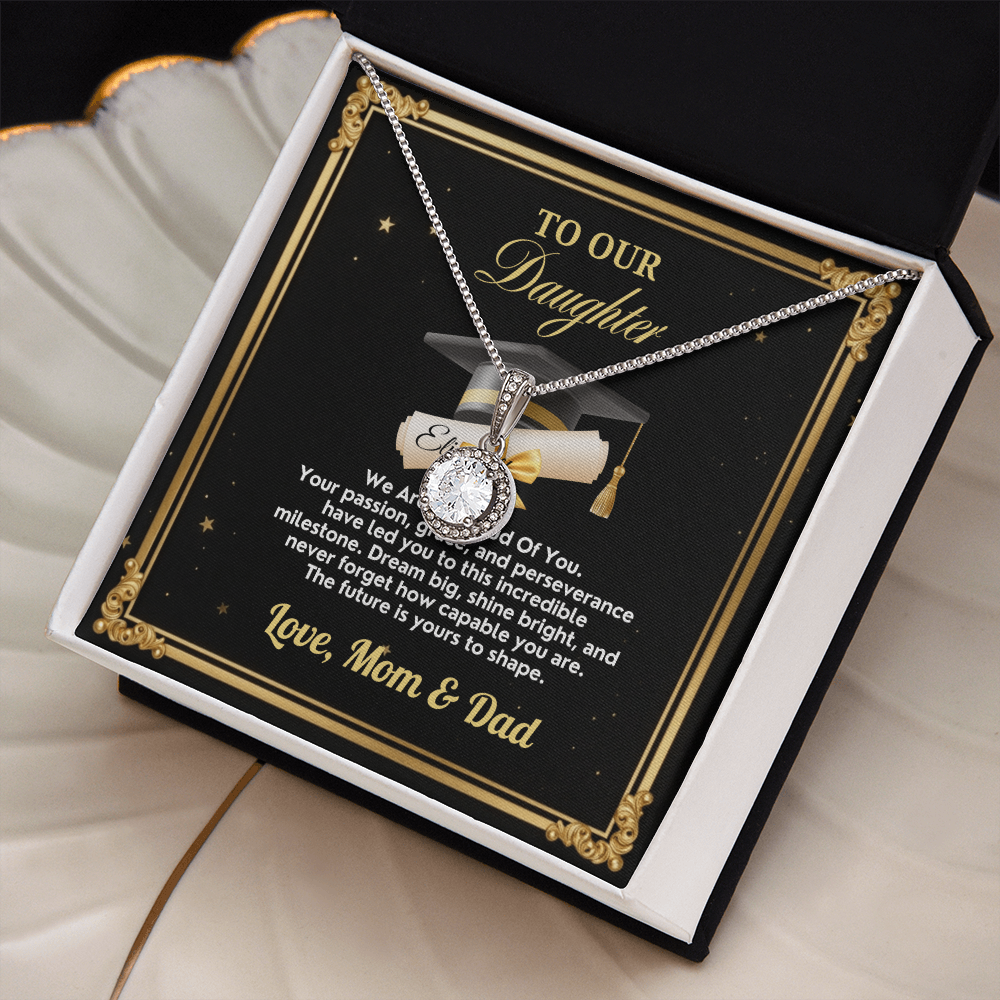 GRADUATION - (TO OUR Daughter) Eternal Hope Necklace