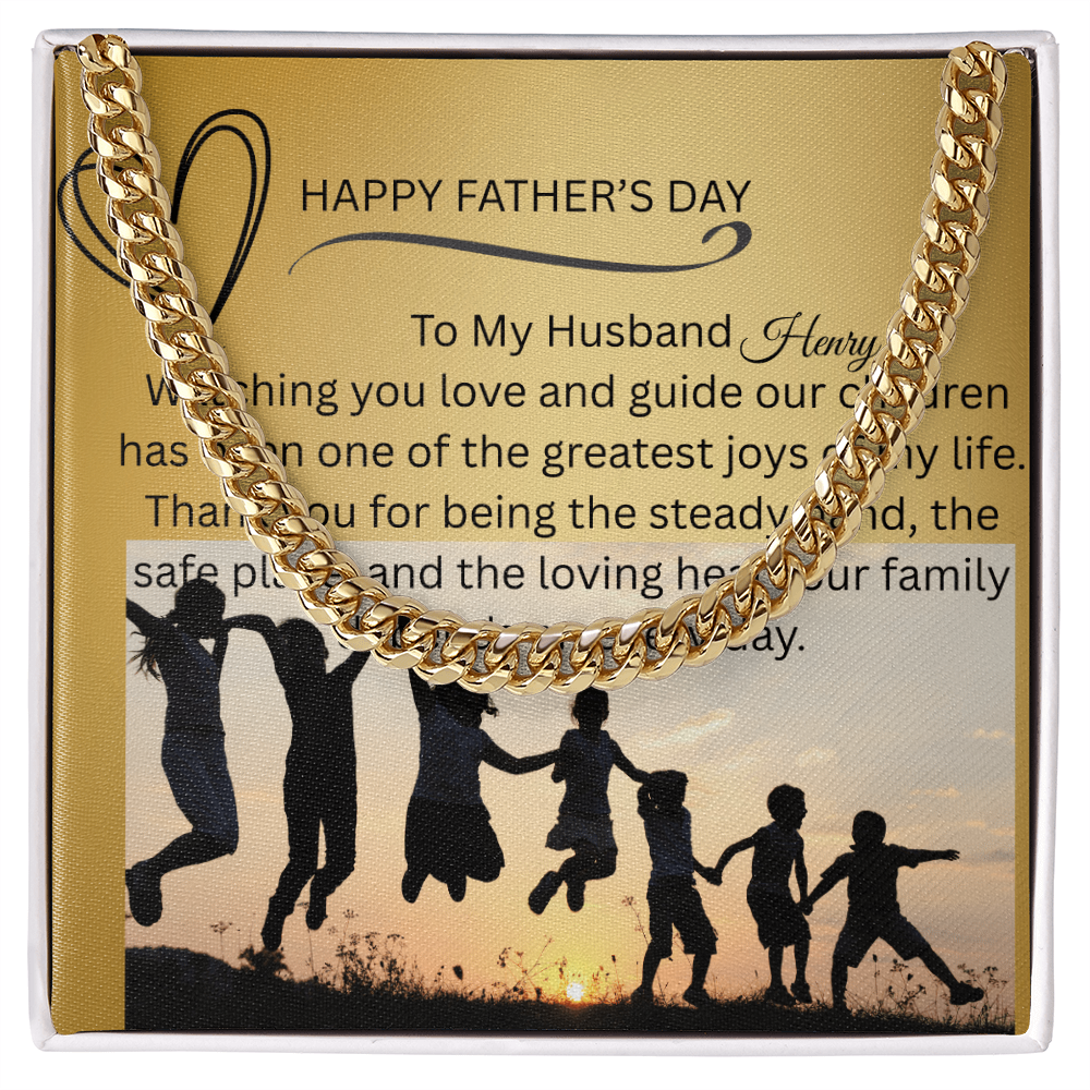Cuban Link Chain (HFD - husband)