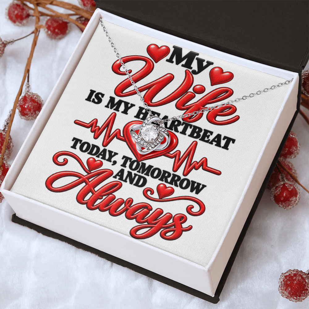 Love Knot Necklace (Wife or Domestic Partner)