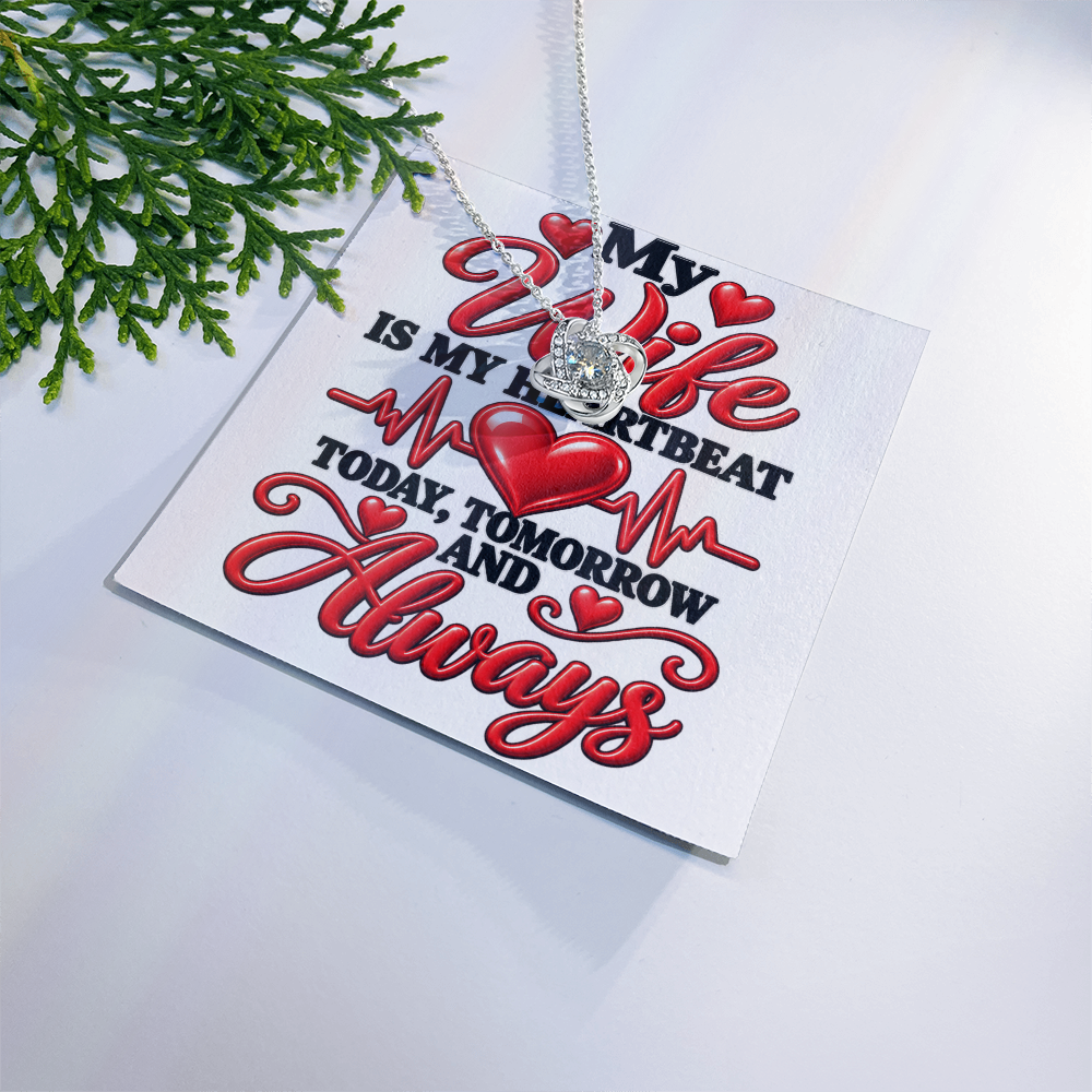 Love Knot Necklace (Wife or Domestic Partner)