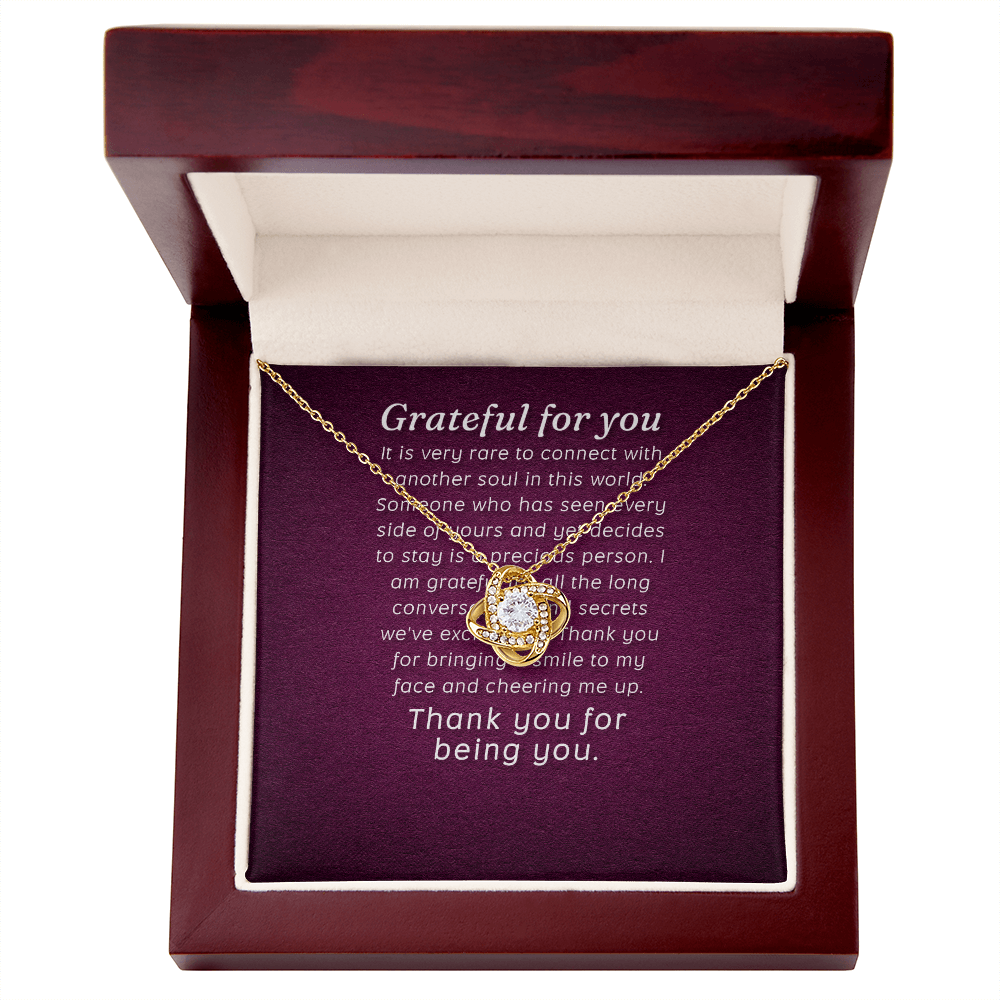 Love Knot necklace (VARIOUS RELATIONSHIPS & ANY OCCASION) HMD