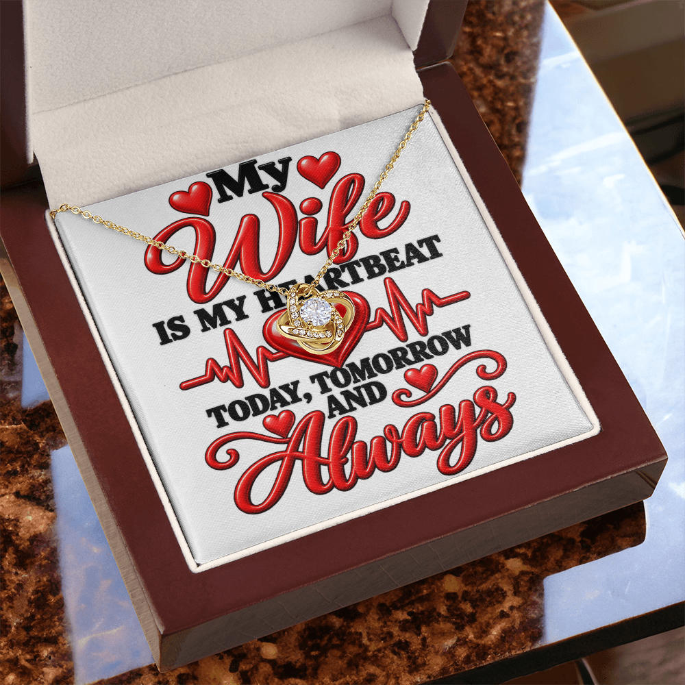 Love Knot Necklace (Wife or Domestic Partner)