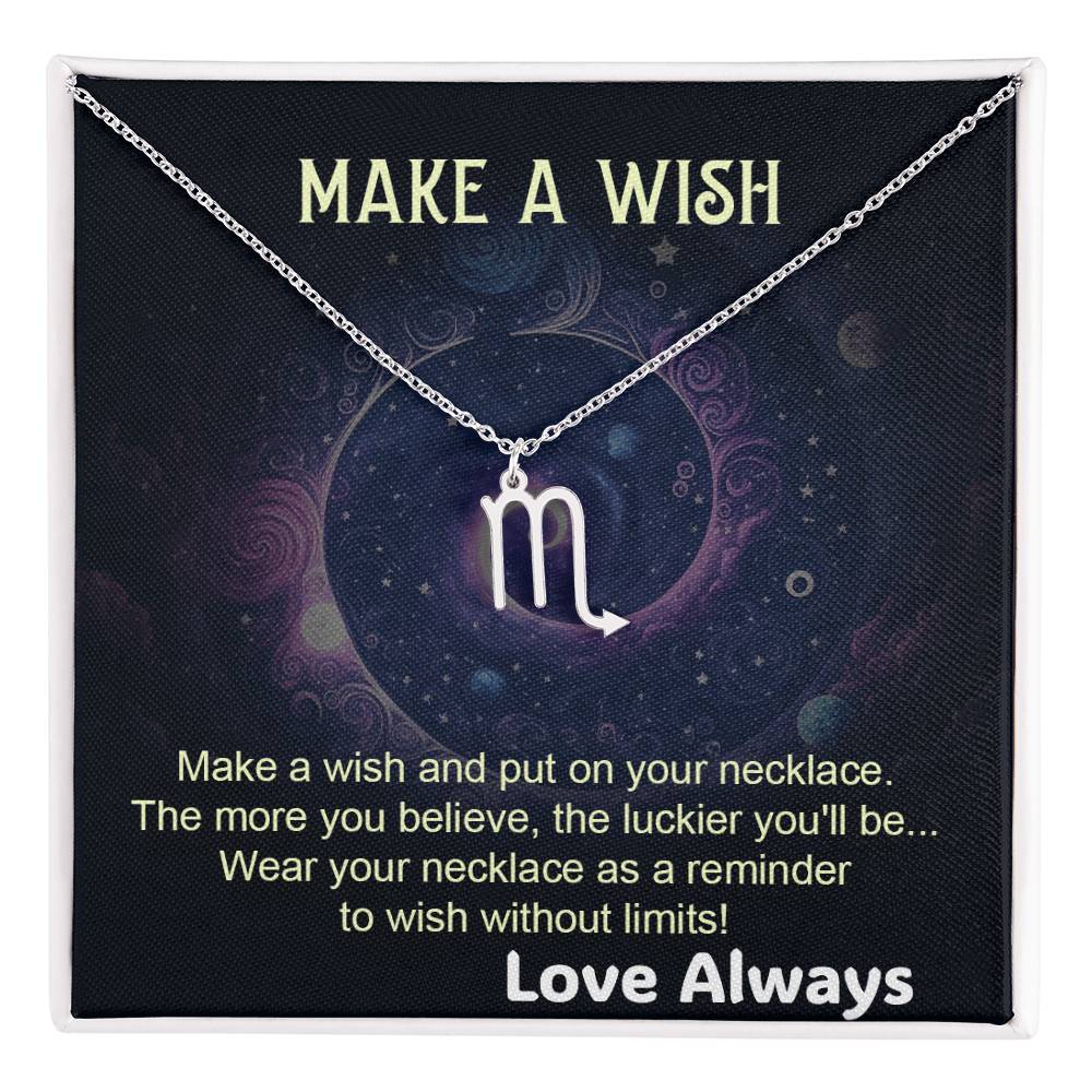 Zodiac necklace - (VARIOUS RELATIONSHIPS & ANY OCCASION)