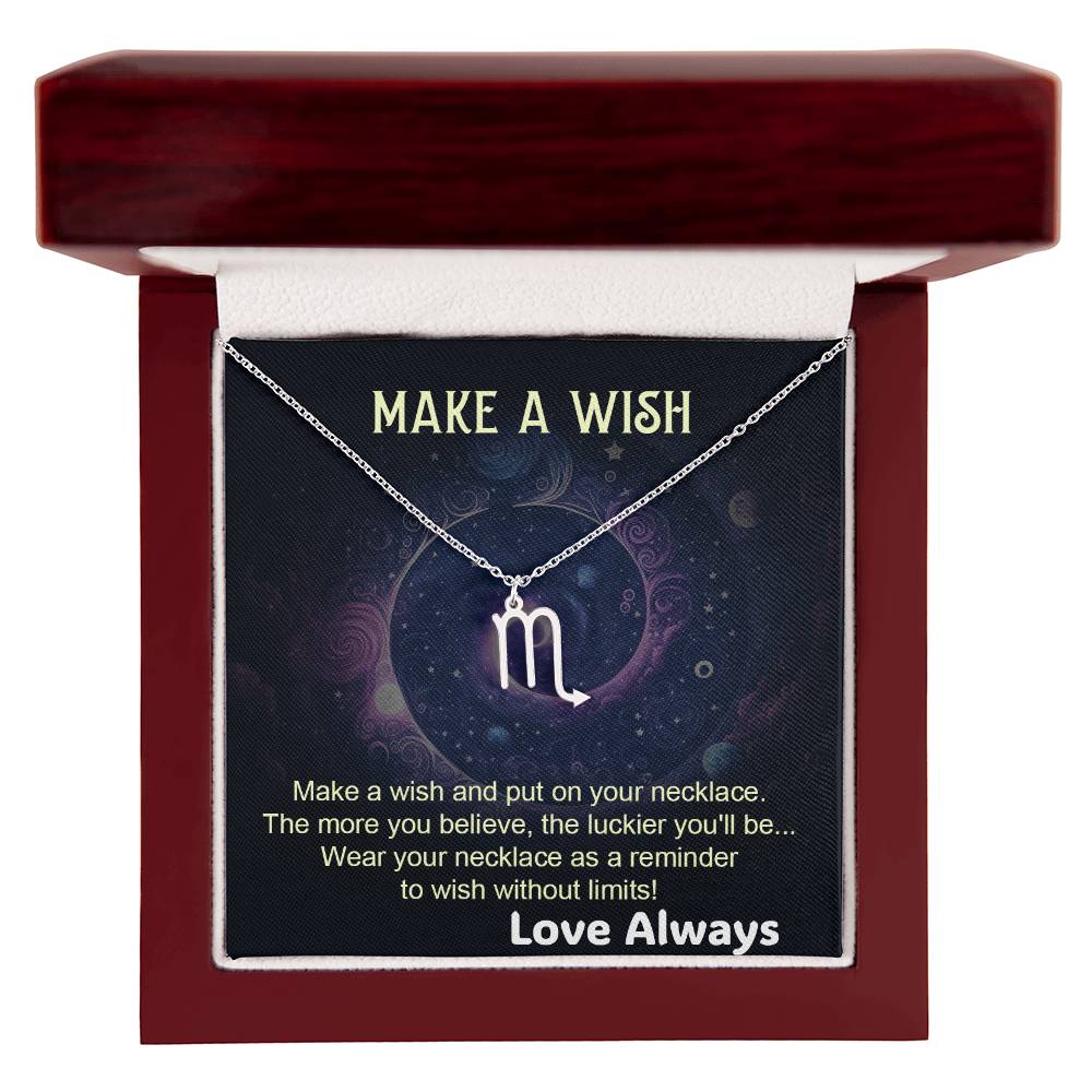 Zodiac necklace - (VARIOUS RELATIONSHIPS & ANY OCCASION)