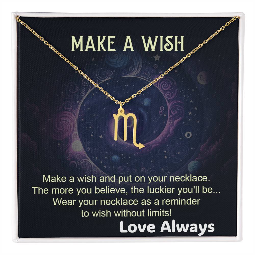 Zodiac necklace - (VARIOUS RELATIONSHIPS & ANY OCCASION)