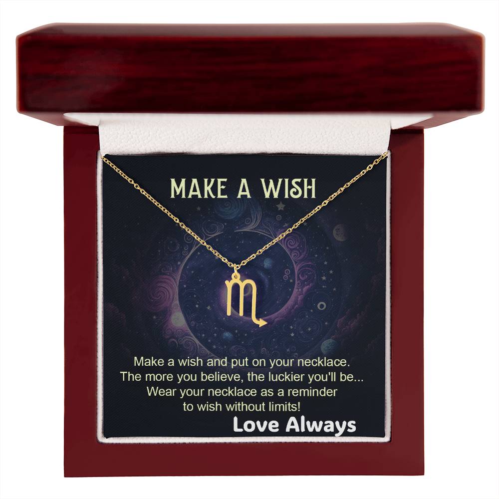 Zodiac necklace - (VARIOUS RELATIONSHIPS & ANY OCCASION)