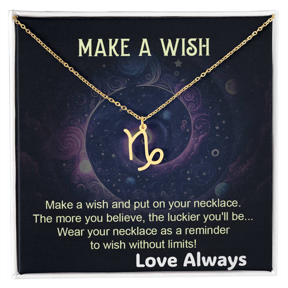 Zodiac necklace - (VARIOUS RELATIONSHIPS & ANY OCCASION)