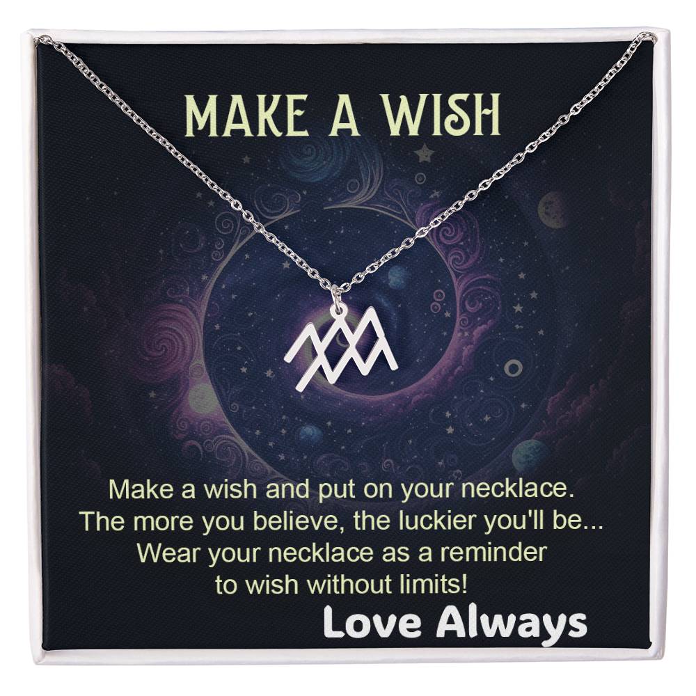 Zodiac necklace - (VARIOUS RELATIONSHIPS & ANY OCCASION)