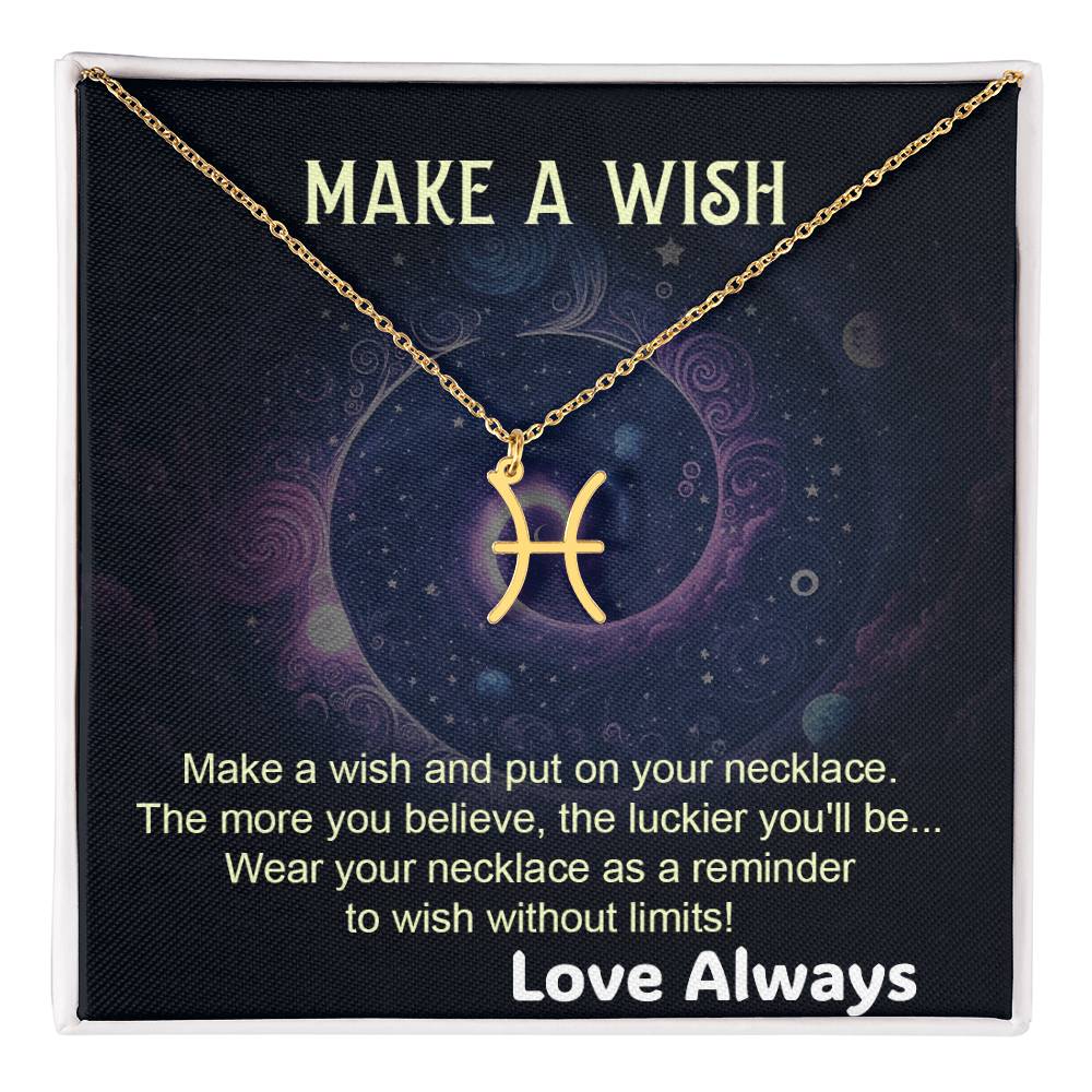 Zodiac necklace - (VARIOUS RELATIONSHIPS & ANY OCCASION)