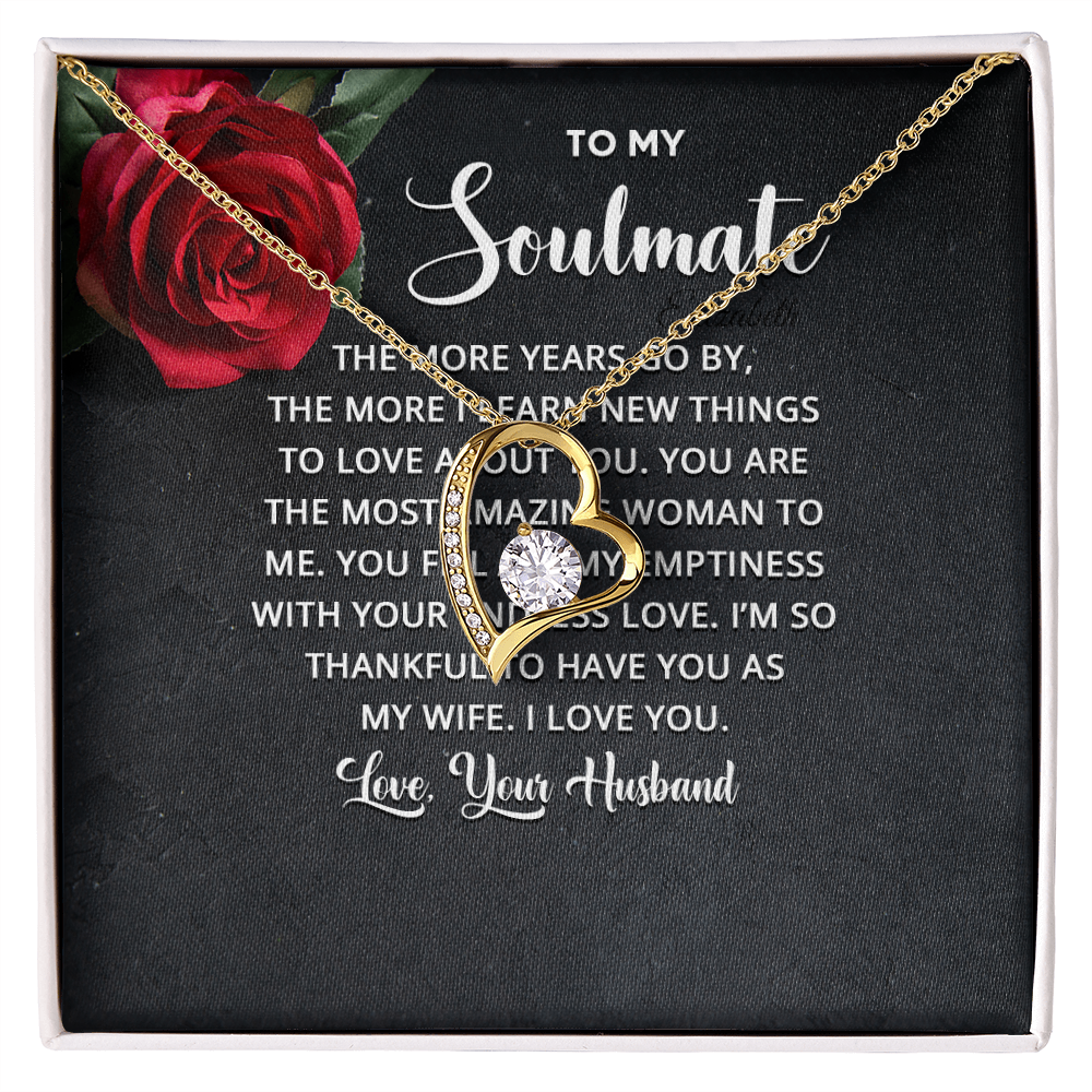 Forever Love Necklace - WIFE (ANY OCCASION)