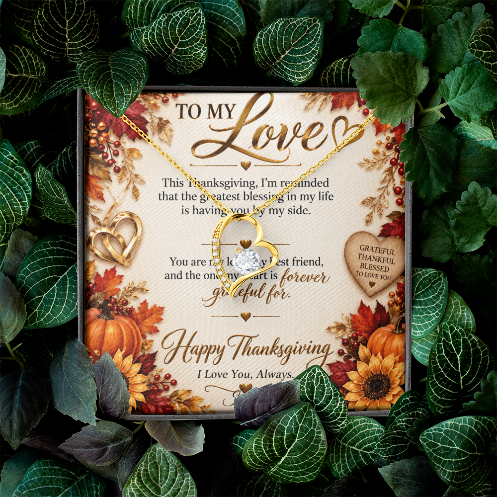 Forever Love necklace (Thanksgiving)