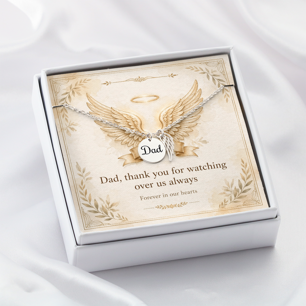 Memorial Necklace – Dad  (For FEMALE)