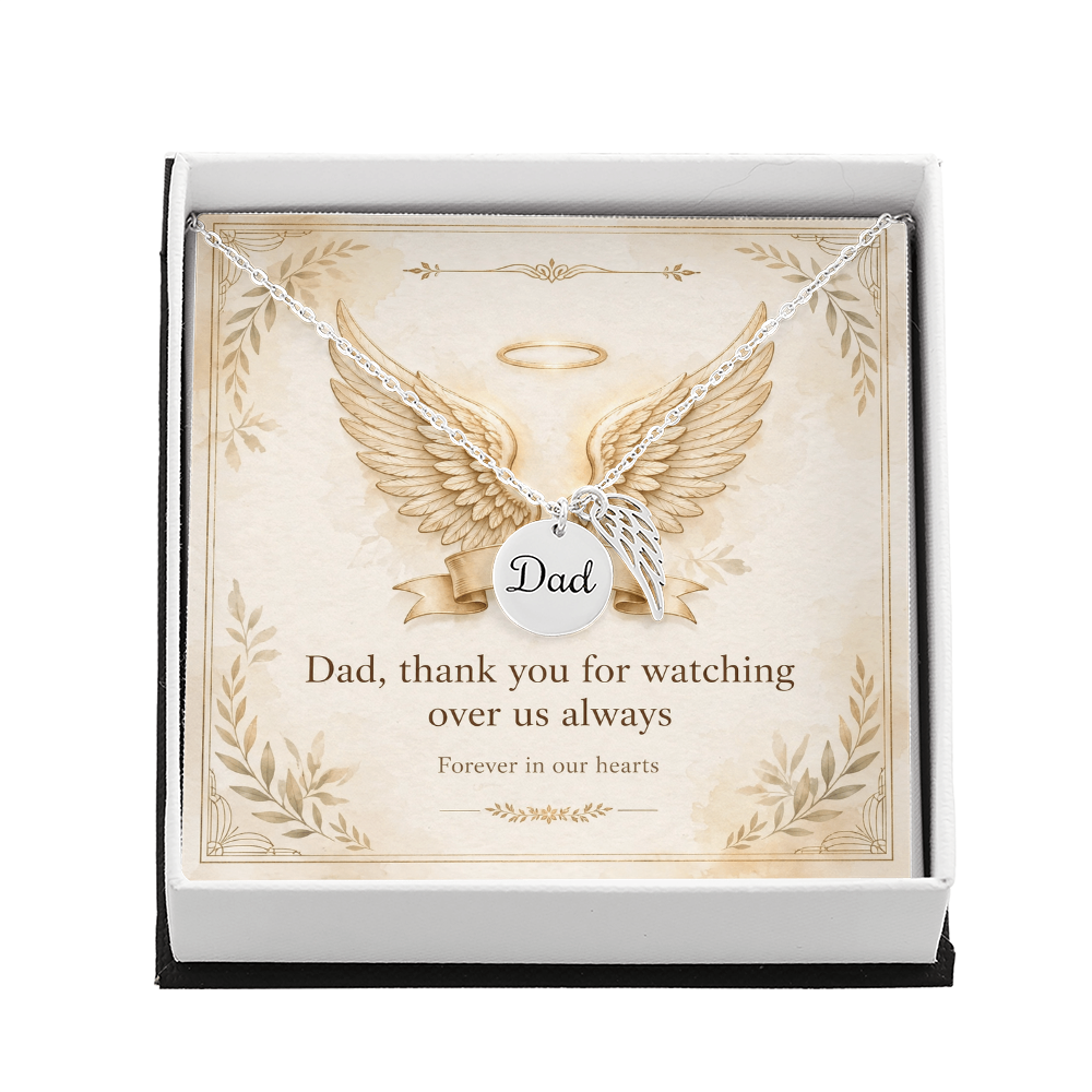 Memorial Necklace – Dad  (For FEMALE)
