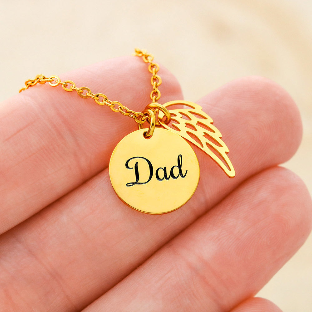 Memorial Necklace – Dad  (For FEMALE)