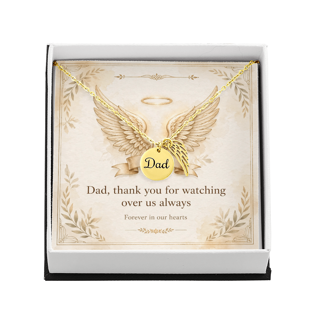Memorial Necklace – Dad  (For FEMALE)