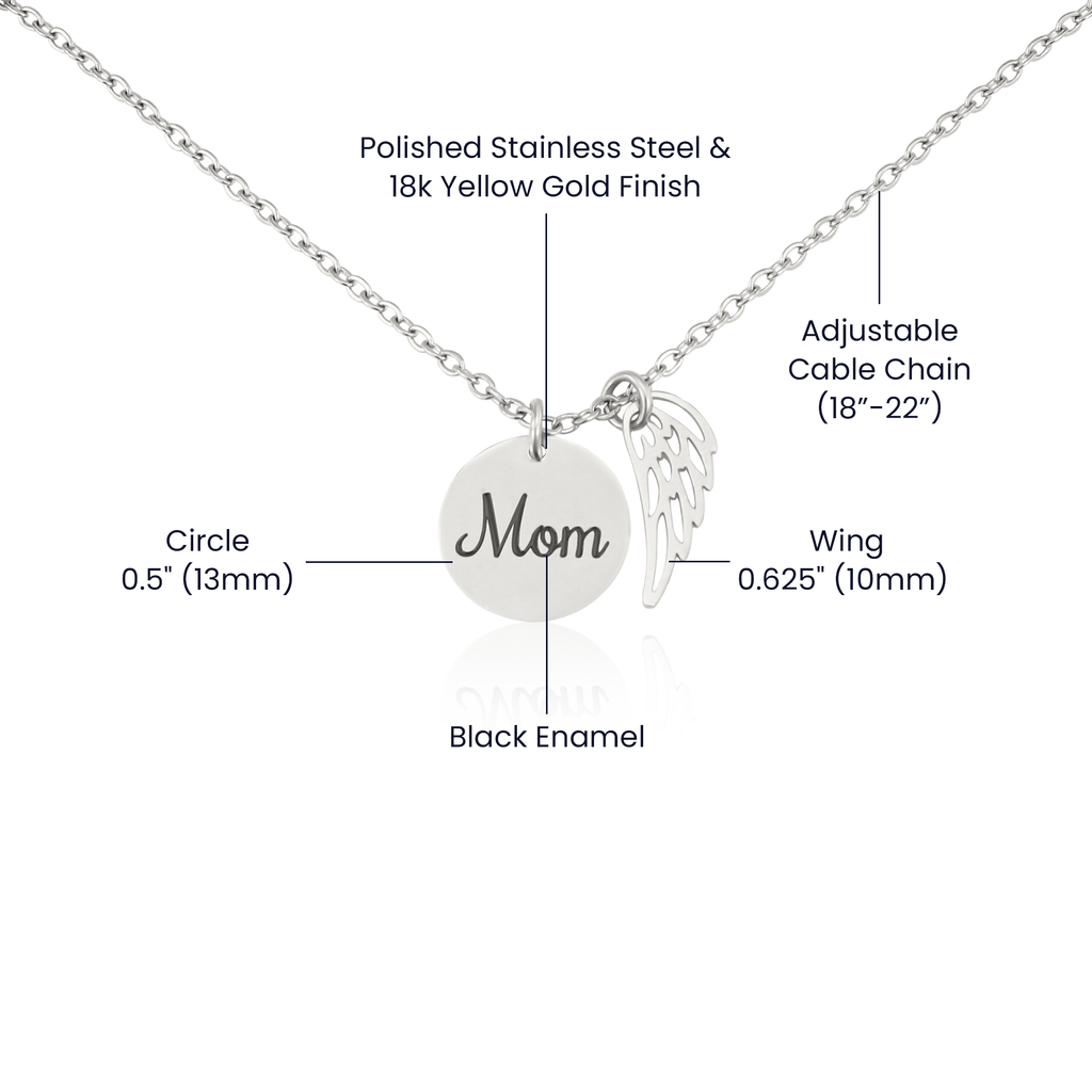 Memorial Necklace – Mom (For FEMALE)