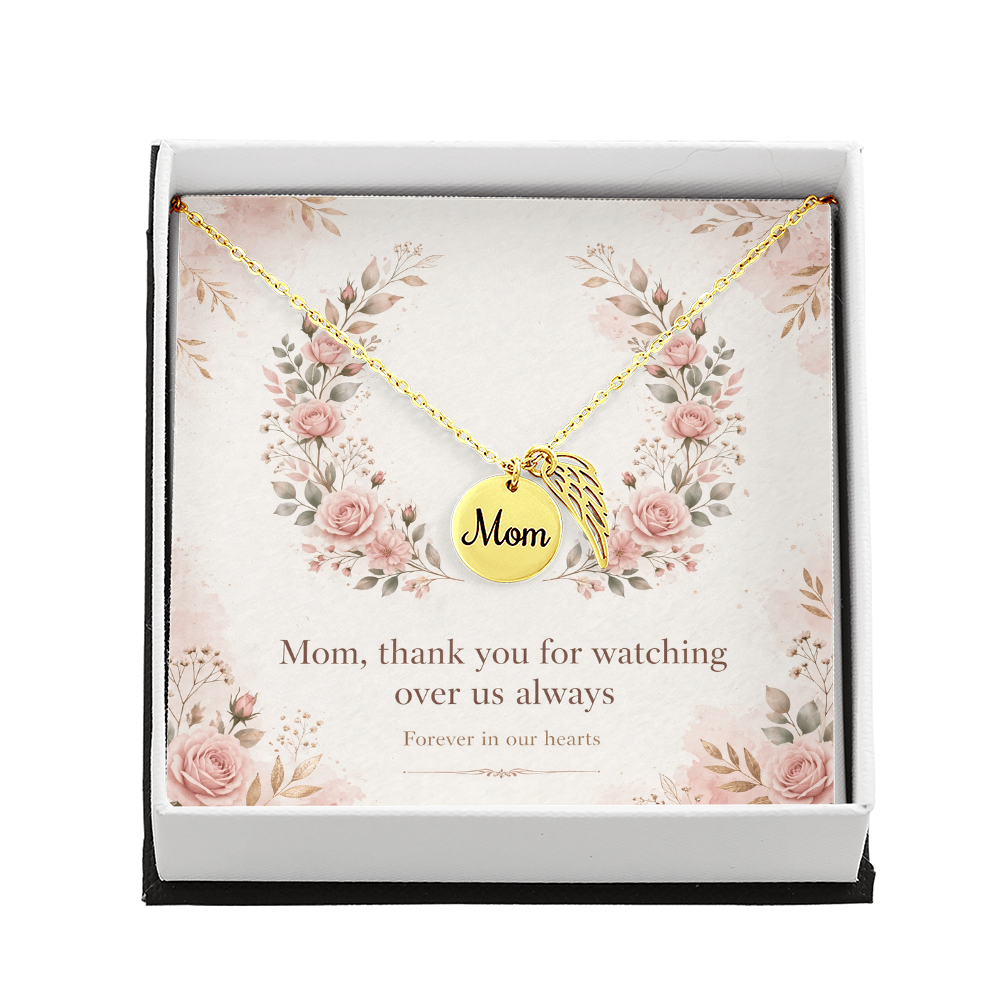 Memorial Necklace – Mom (For FEMALE)