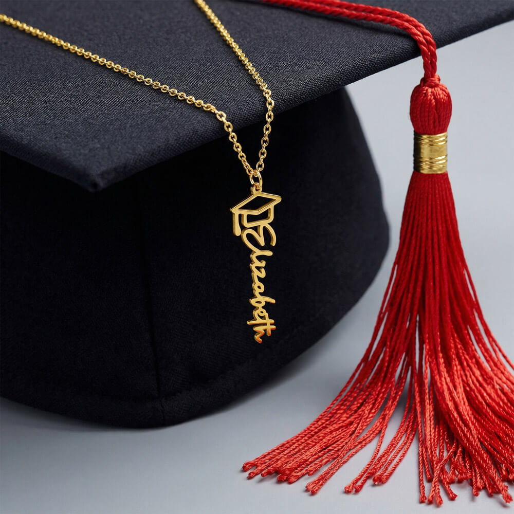 Graduation Named Necklace - MY Granddaughter (GM or GP)