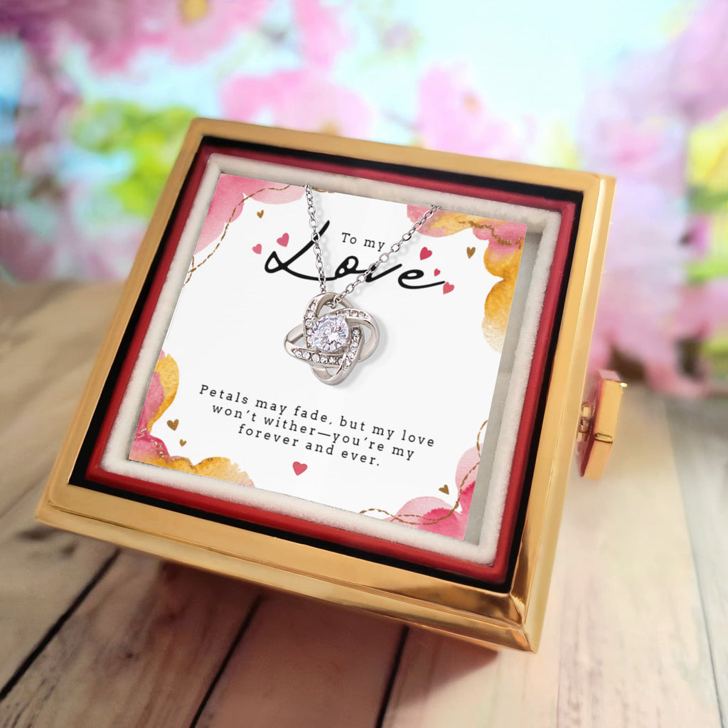 Love Knot Necklace - (VARIOUS RELATIONSHIPS or ANY OCCASION)