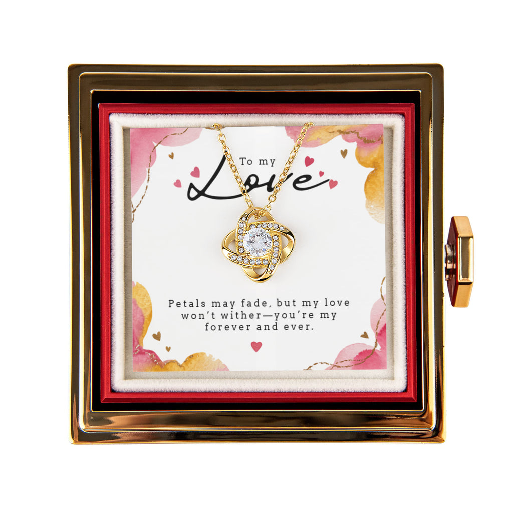 Love Knot Necklace - (VARIOUS RELATIONSHIPS or ANY OCCASION)