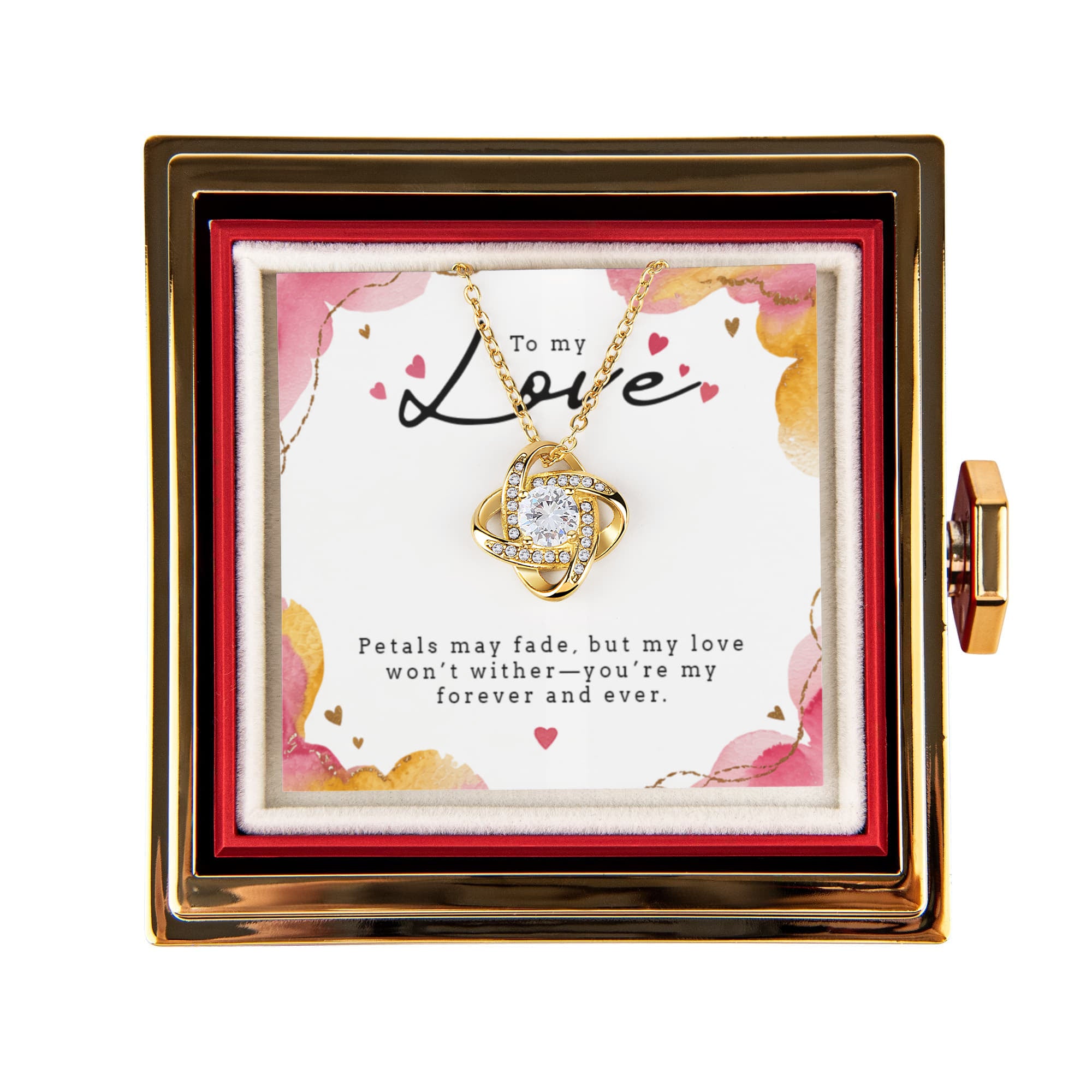 Love Knot Necklace - (VARIOUS RELATIONSHIPS or ANY OCCASION)